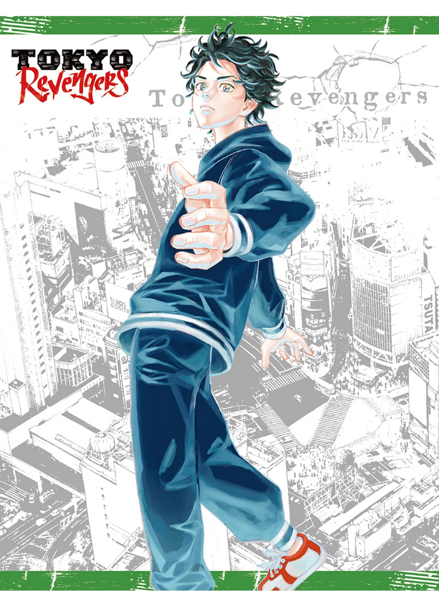 Tokyo Revengers - Cover Art #5 Sublimation Throw Blanket
