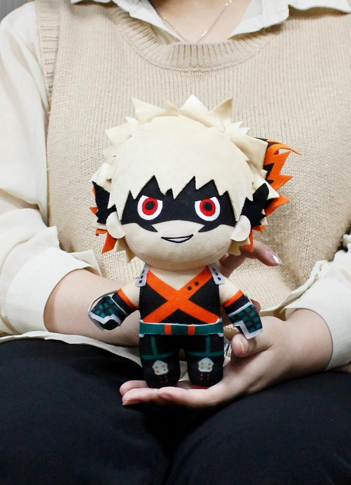 My Hero Academia S3 - Katsuki Bakugo Hero Costume Plush 8"H - Image 5