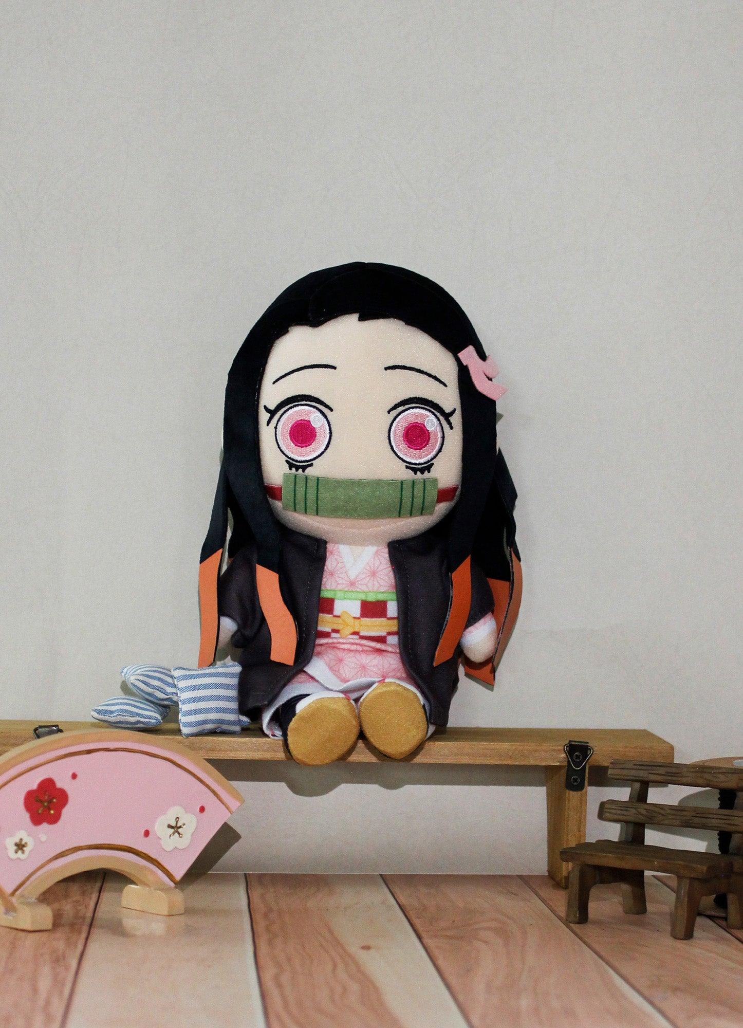 Demon Slayer - Nezuko Kamado Sitting Plush 7"H - Image 3
