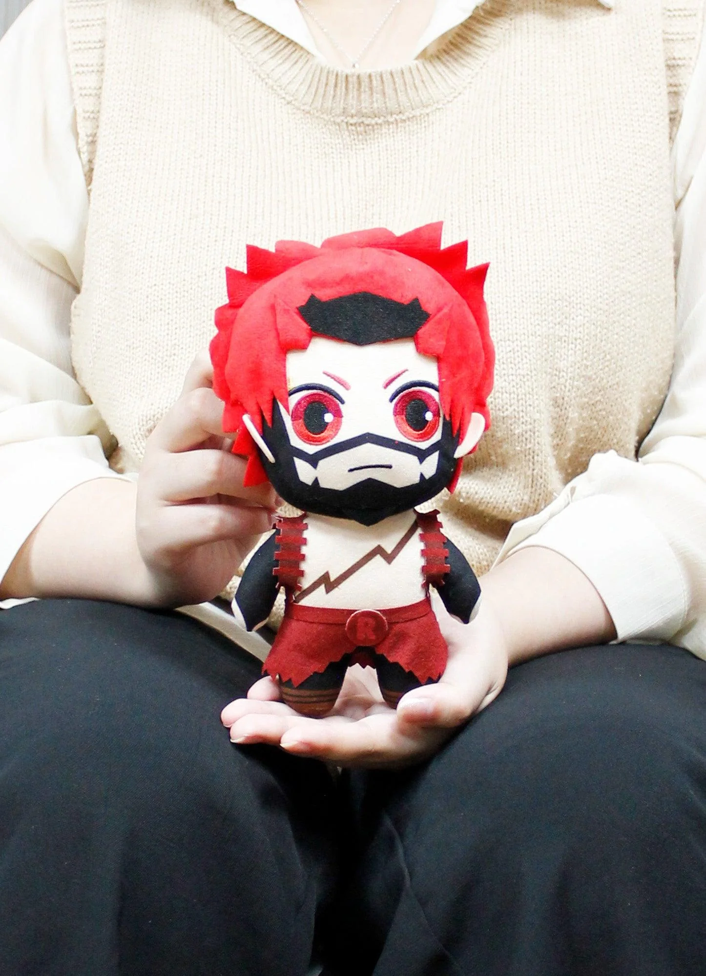 My Hero Academia S3 - Eijiro Kirishima Hero Costume Plush 8"H - Image 4