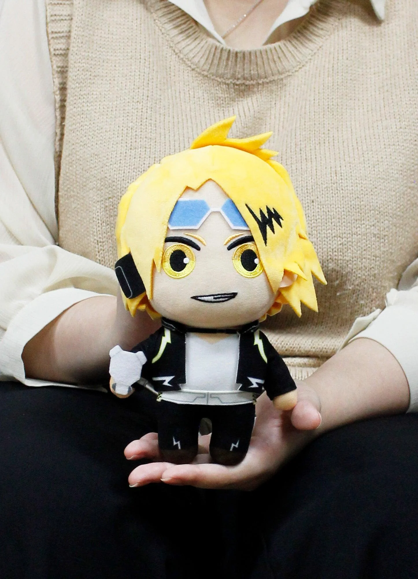 My Hero Academia S3 - Denki Kaminari Hero Costume Plush 8"H - Image 4