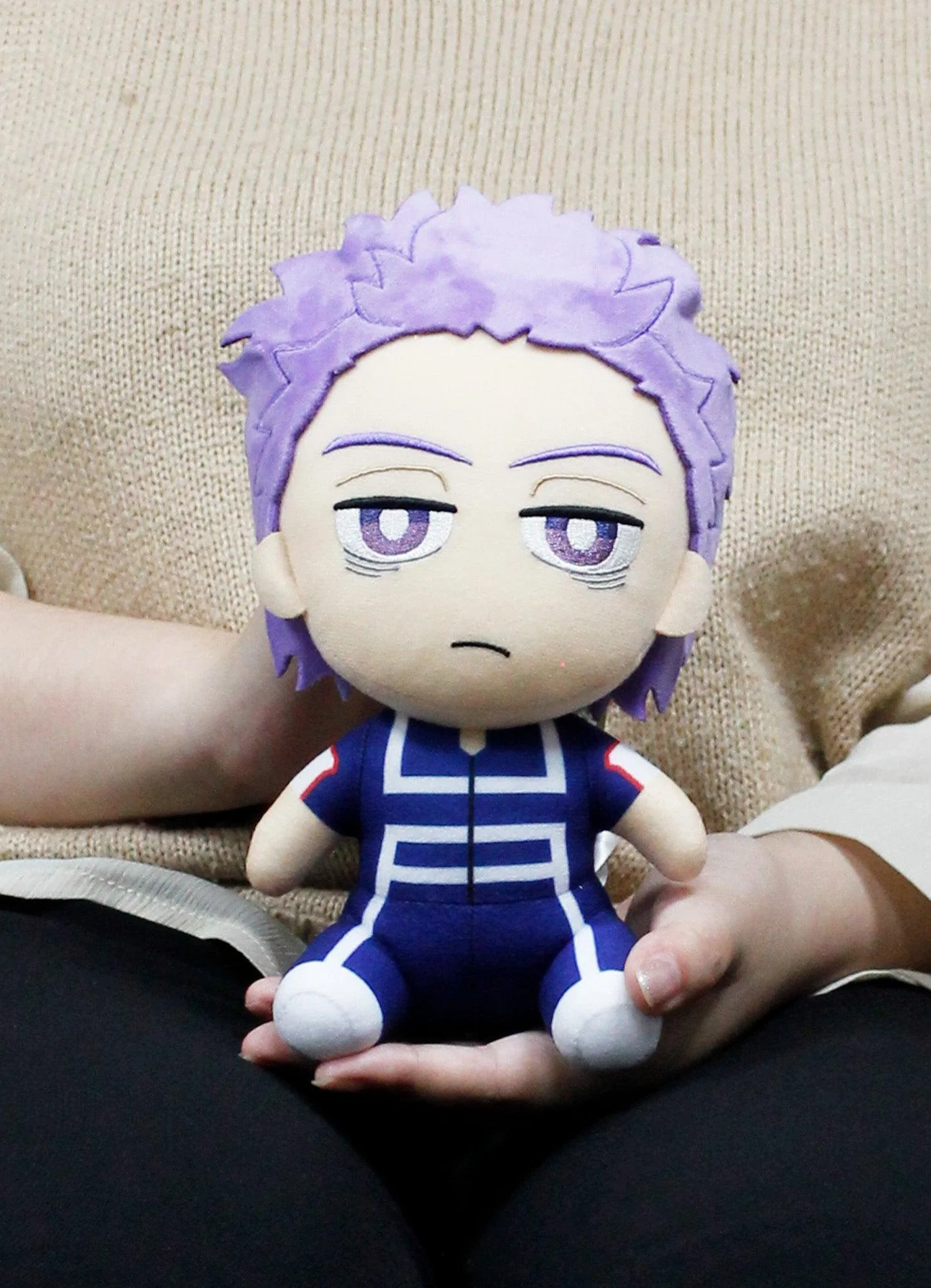 My Hero Academia S2 - Hitoshi Shinso Sitting Plush 7"H - Image 4