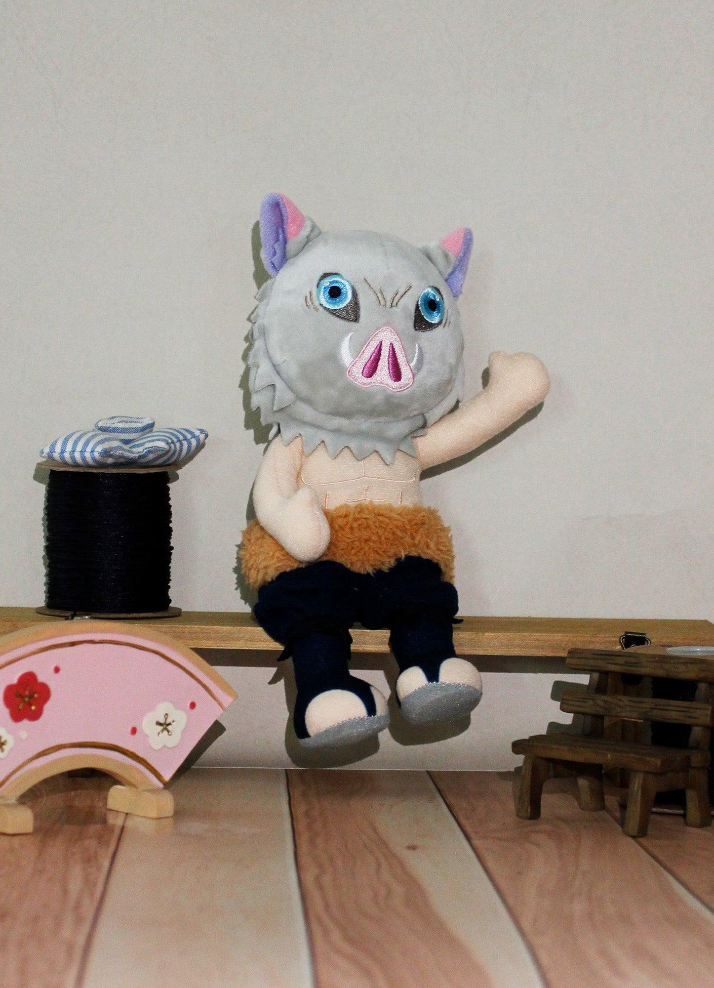 Demon Slayer - Hashibira Inosuke Moveable Plush 8"H - Image 3