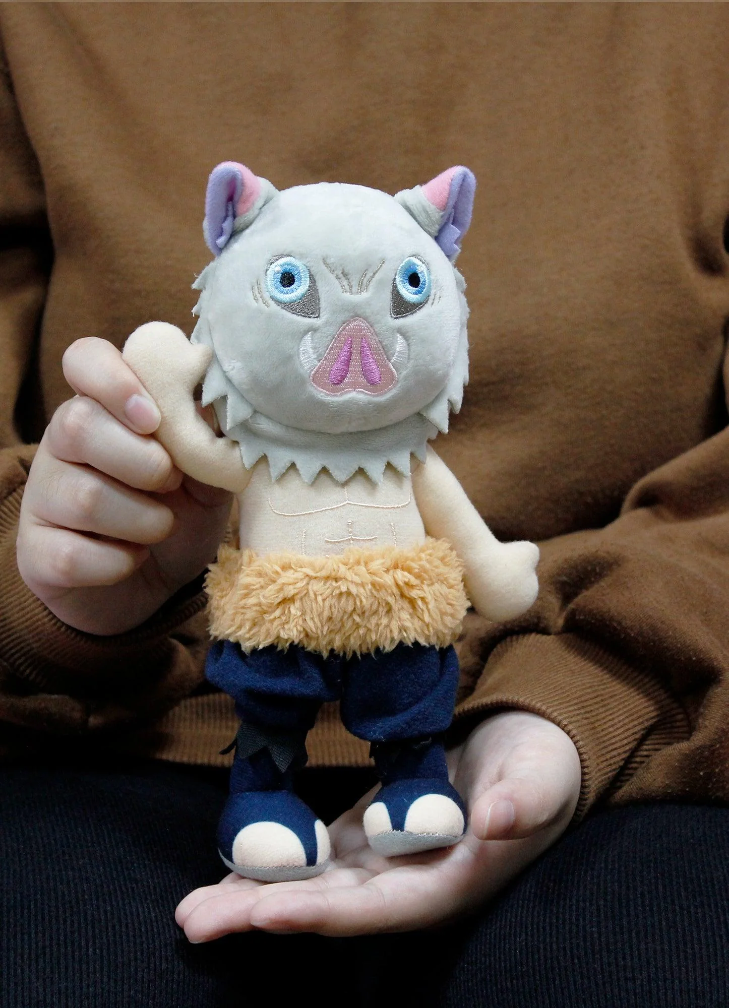 Demon Slayer - Hashibira Inosuke Moveable Plush 8"H - Image 4