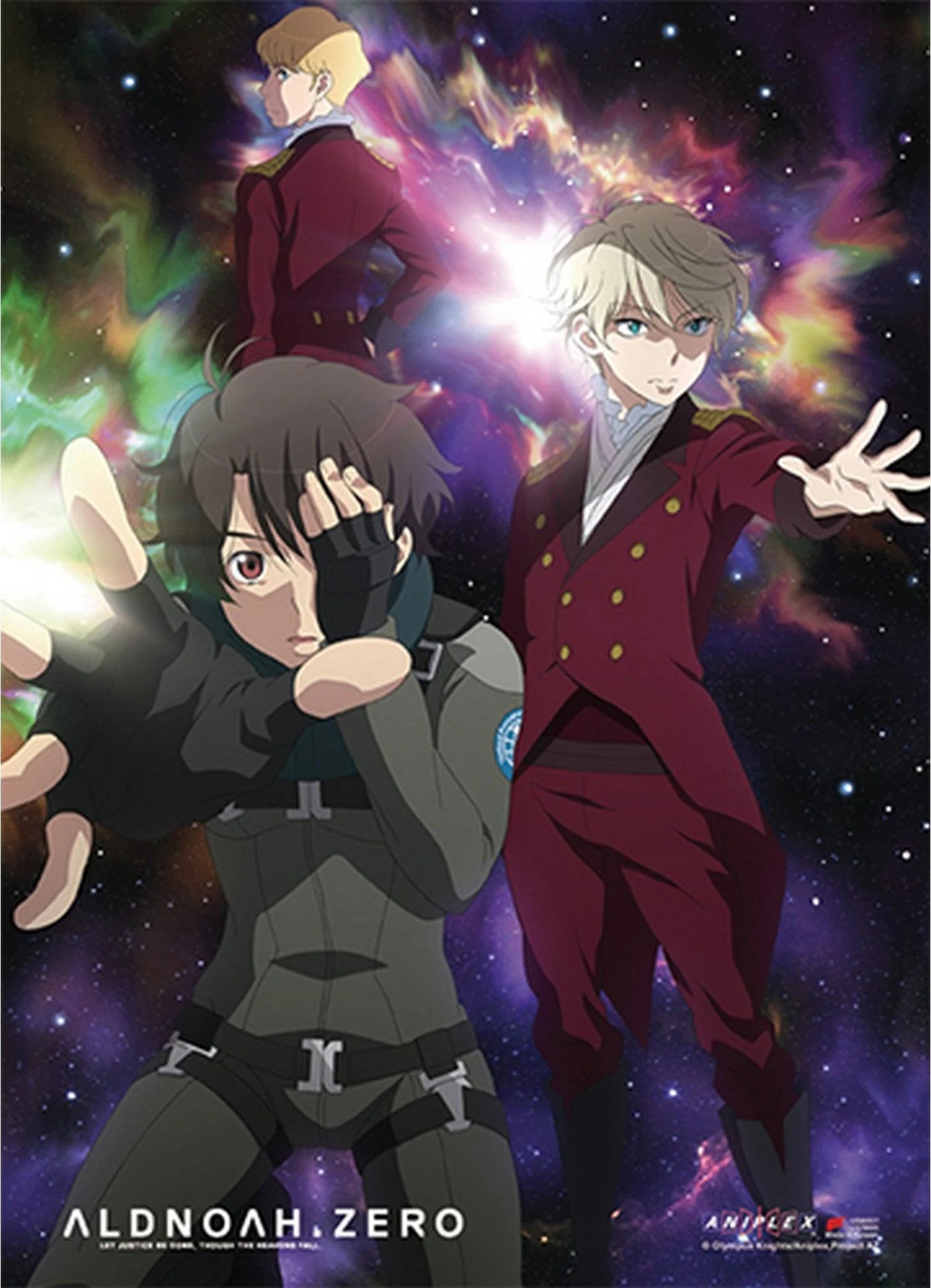 Aldnoah Zero - Group 02 Fabric Poster