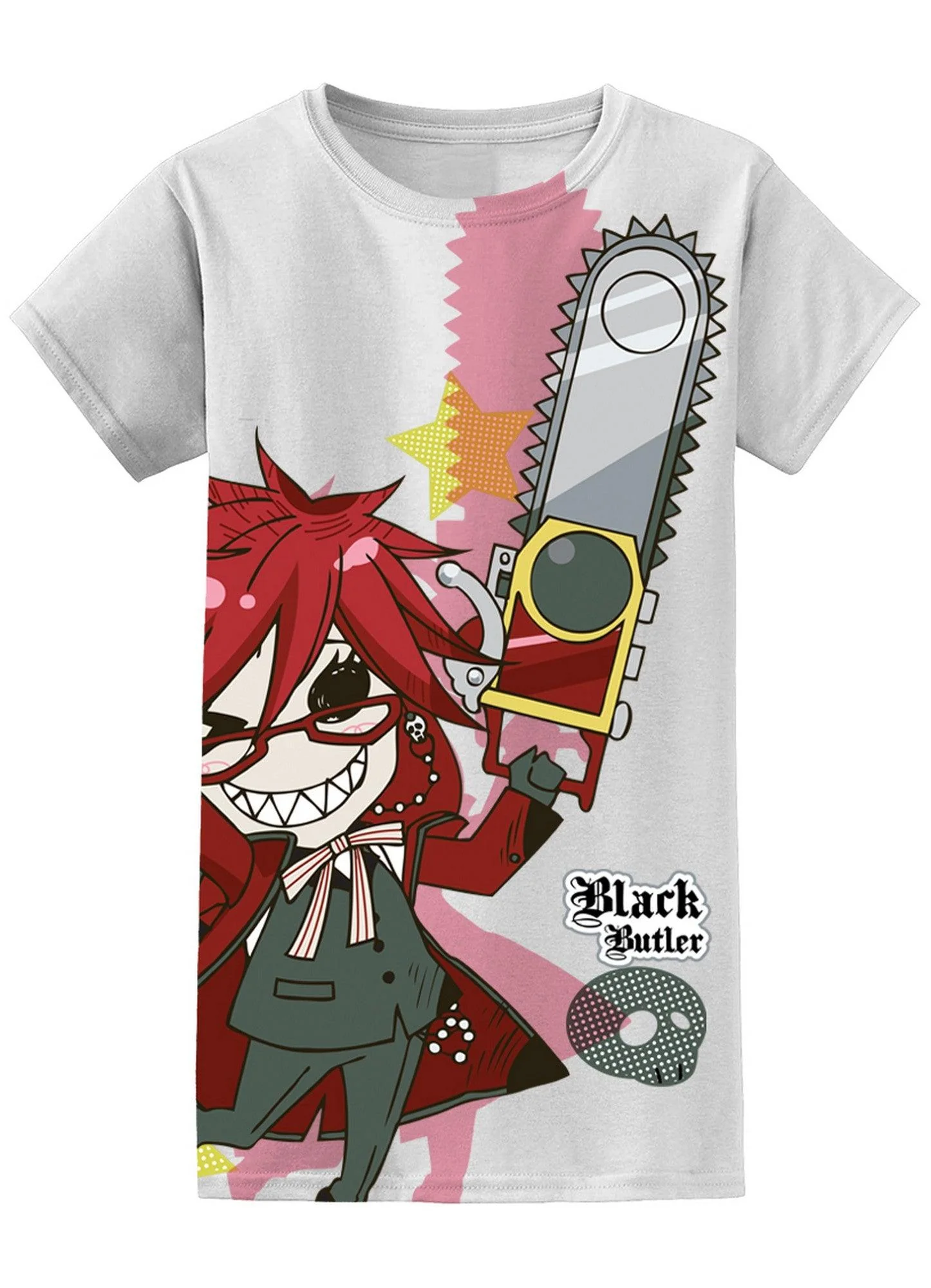 Black Butler - SD Grell Sutcliff Jrs T-Shirt