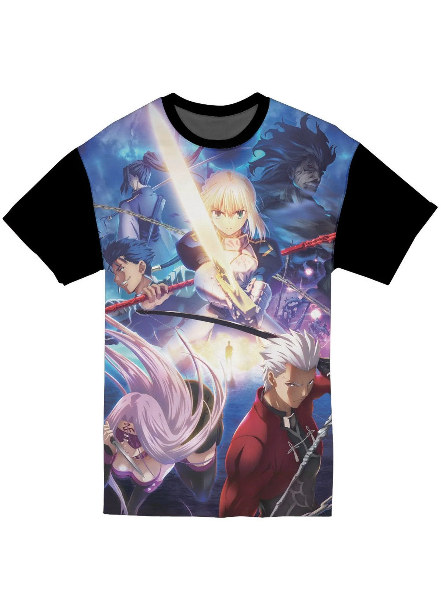 Fate/stay night - Group Sublimation Jrs T-Shirt