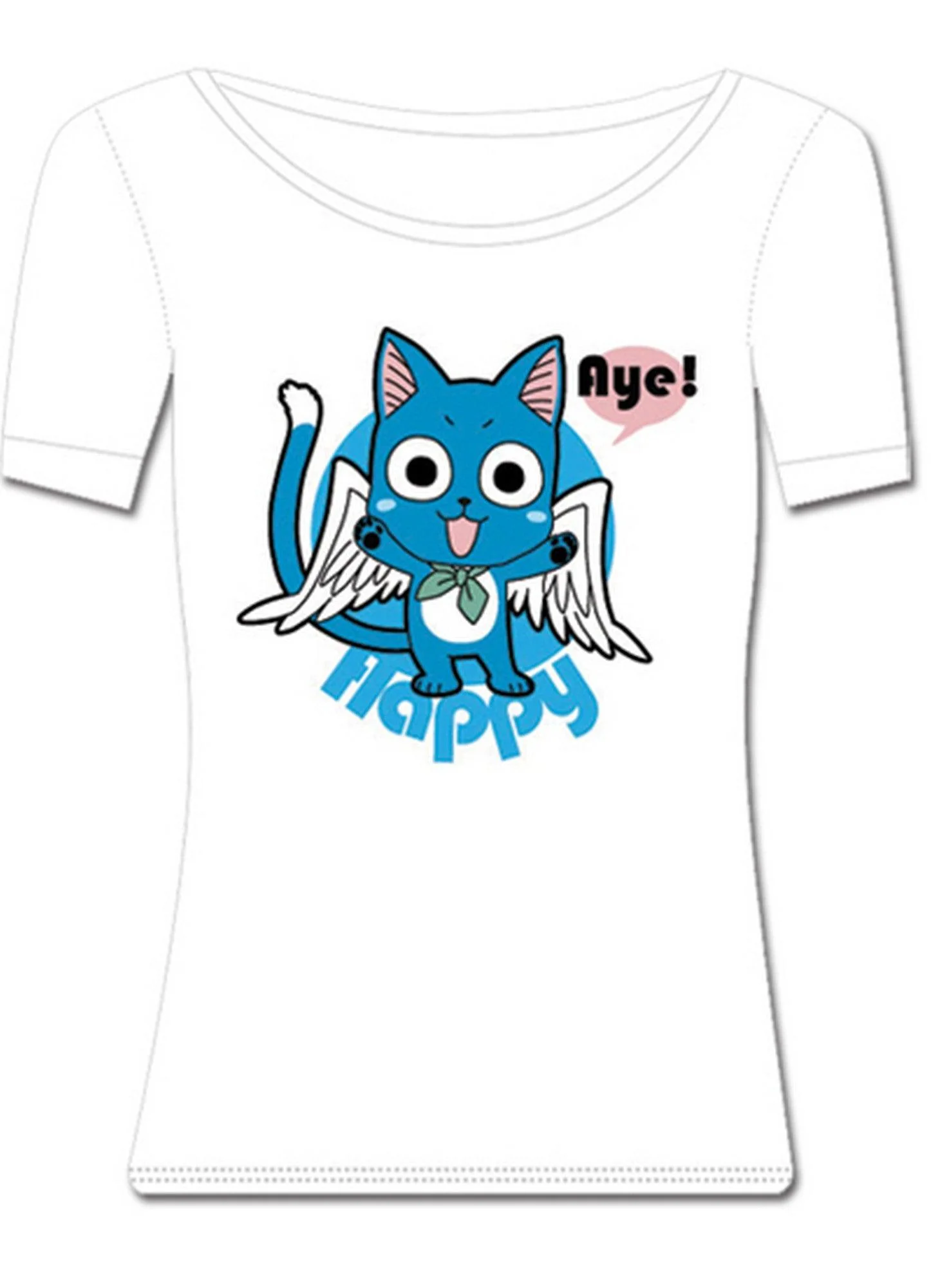 Fairy Tail - Happy Girl Style T-Shirt