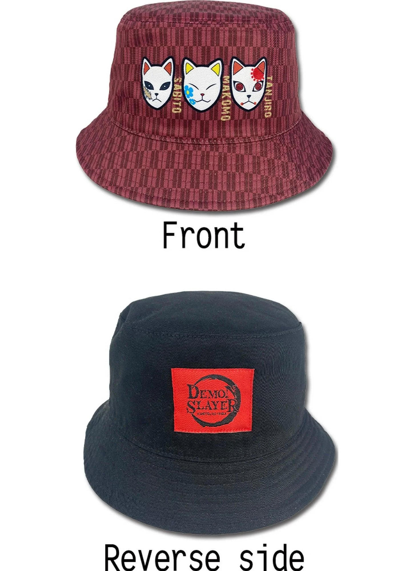 Demon Slayer - Warding Masks Bucket Hat