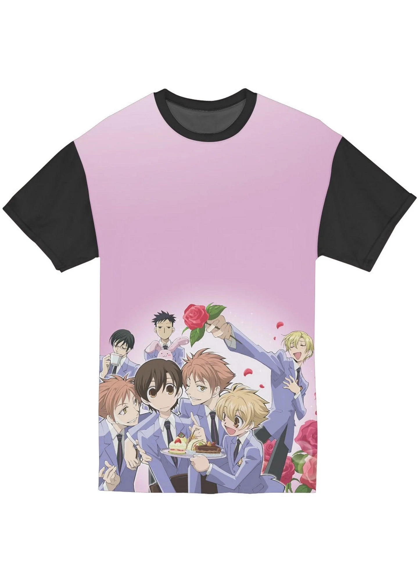 Ouran High School Host Club - Group Jrs Sublimation T-Shirt