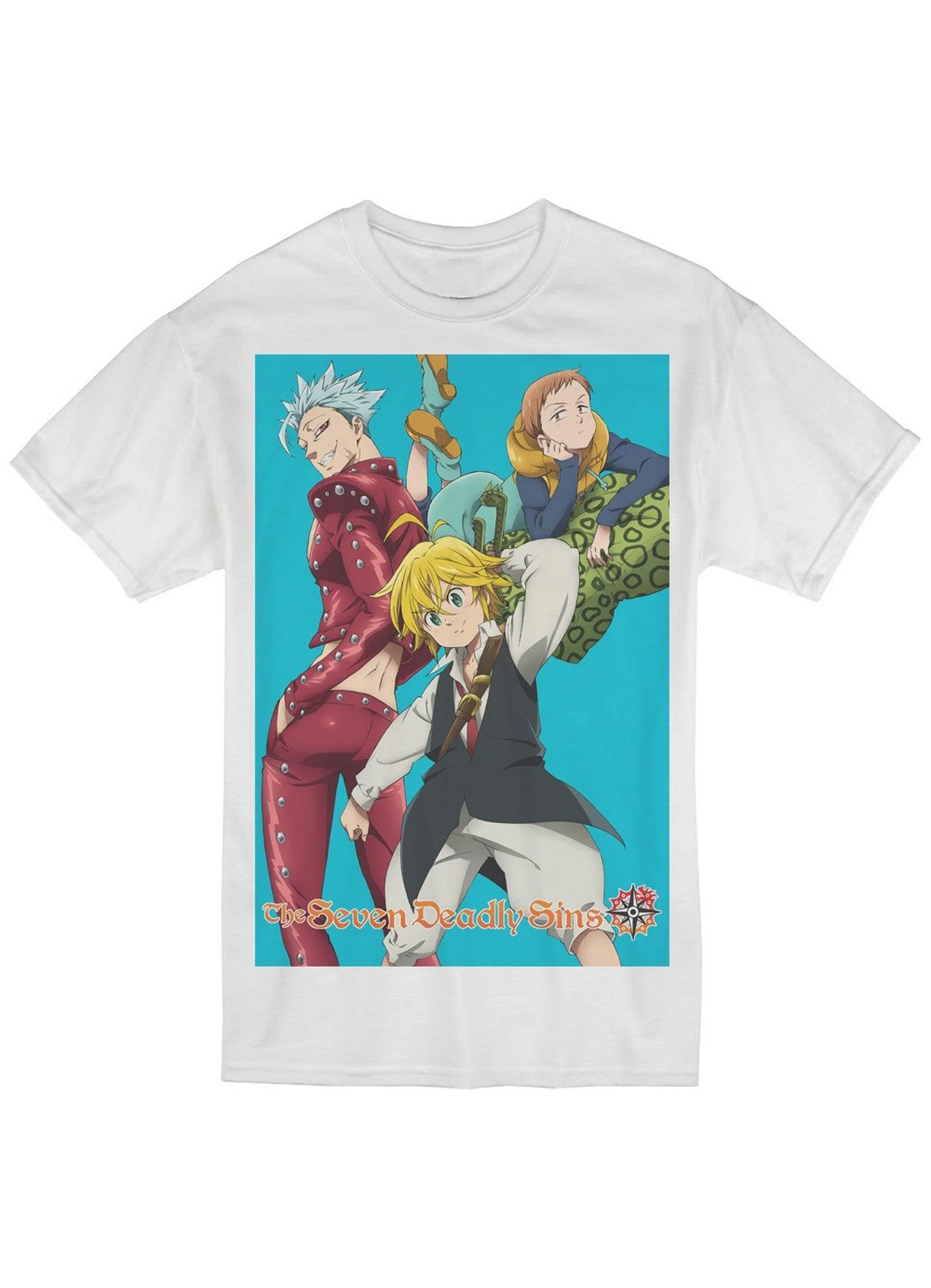 The Seven Deadly Sins - Meliodas, Ban, & King Men's Sublimation T-Shirt