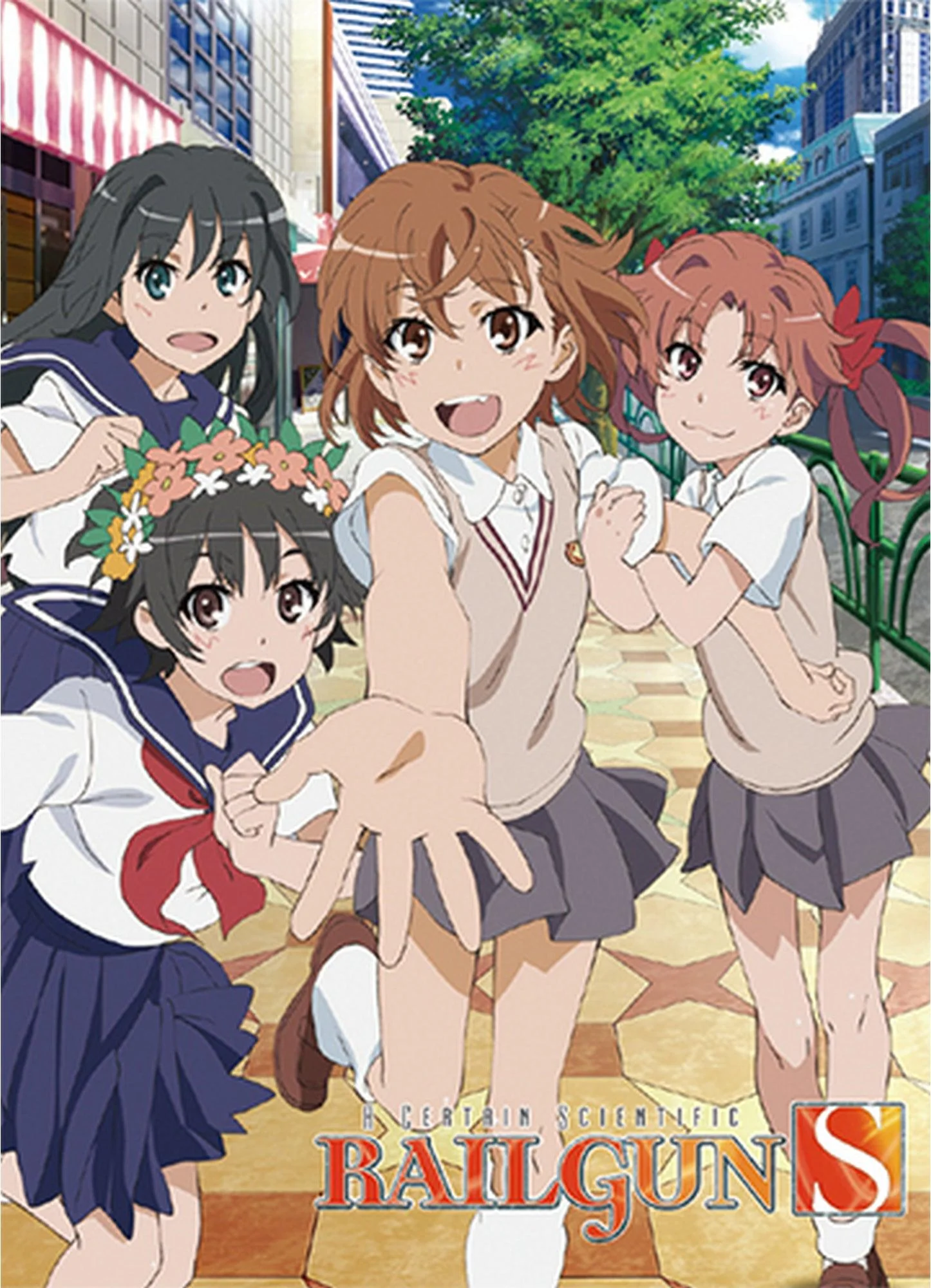 A Certain Scientific Railgun S - Group Sublimation Throw Blanket