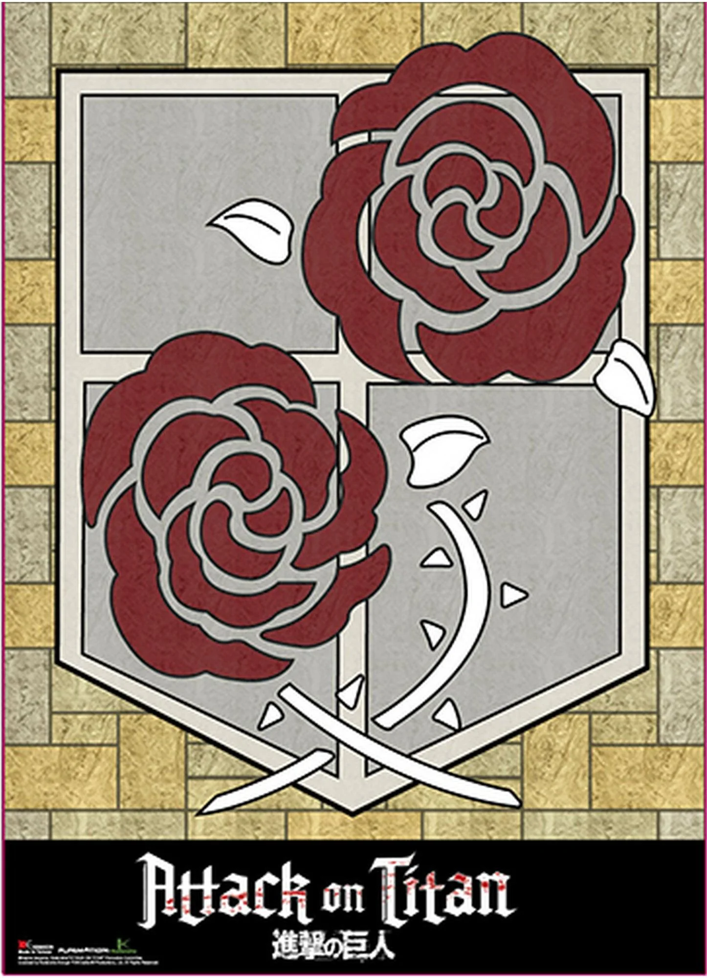 Attack on Titan - Garrison Regiment Wall Scroll