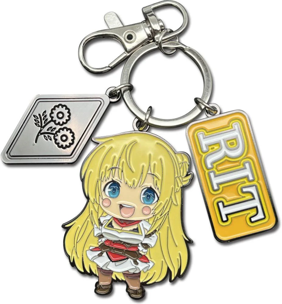 BANISHED FROM THE HERO'S PARTY - RIT SD THREE CHARM KEYCHAIN