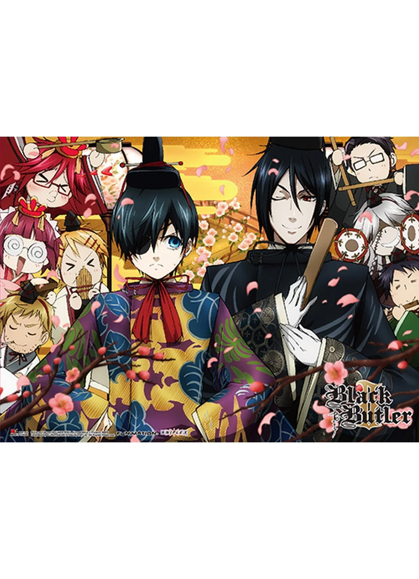 Black Butler 2 - Group 02 Special Edition Wall Scroll