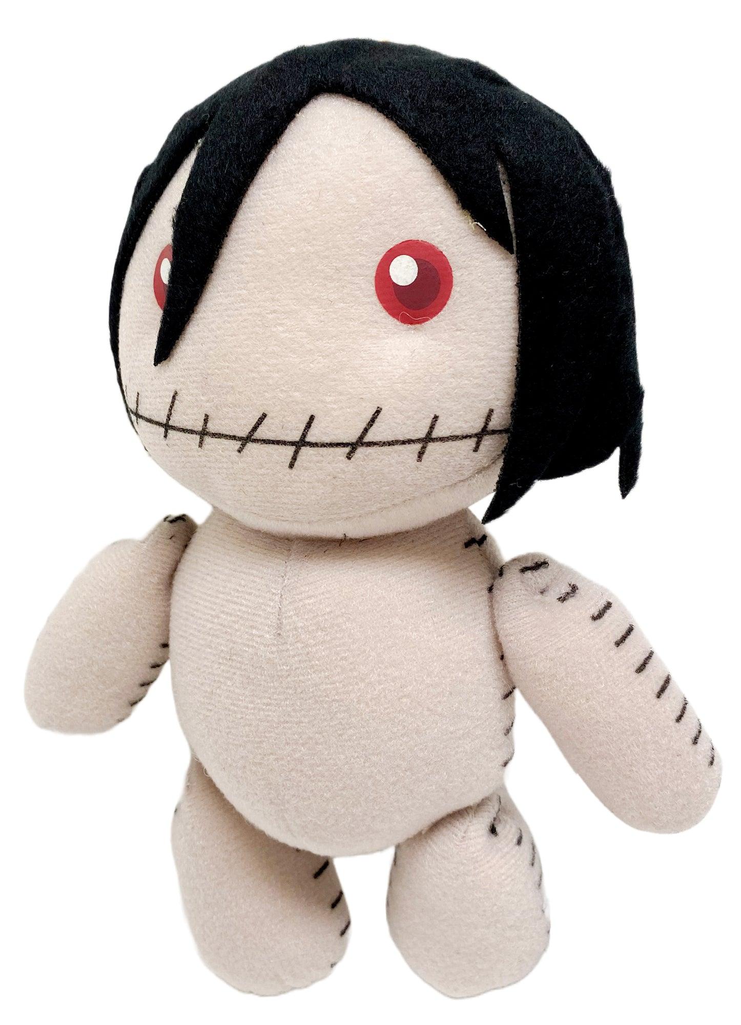 Black Butler 2 - Sebastian Doll Made By Grell Plush 8"H - Image 2