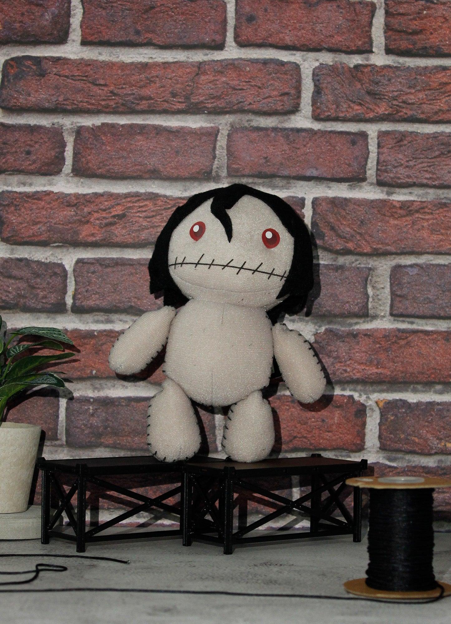 Black Butler 2 - Sebastian Doll Made By Grell Plush 8"H - Image 4