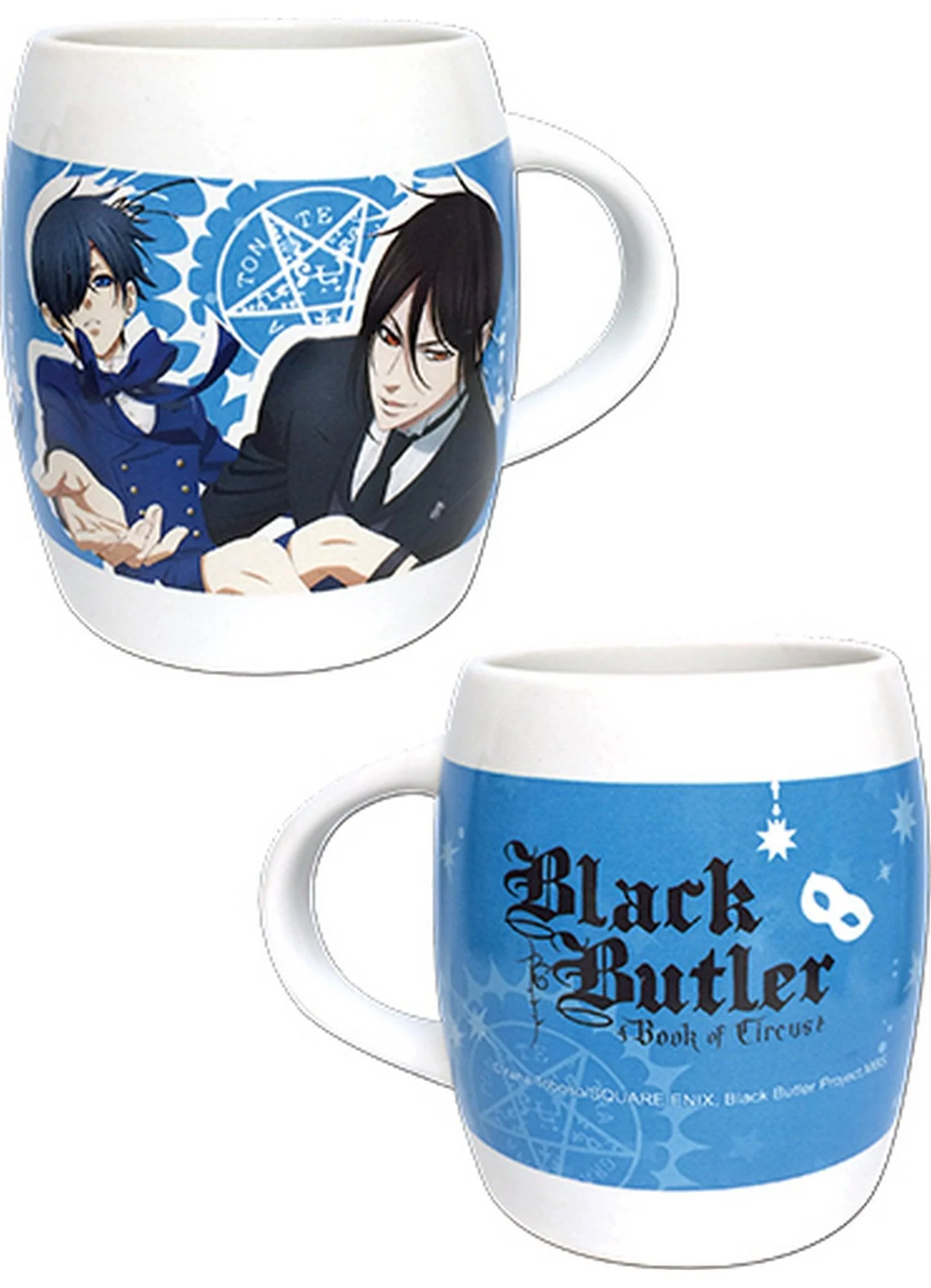 Black Butler Book Of Circus - Group With Mask Mug