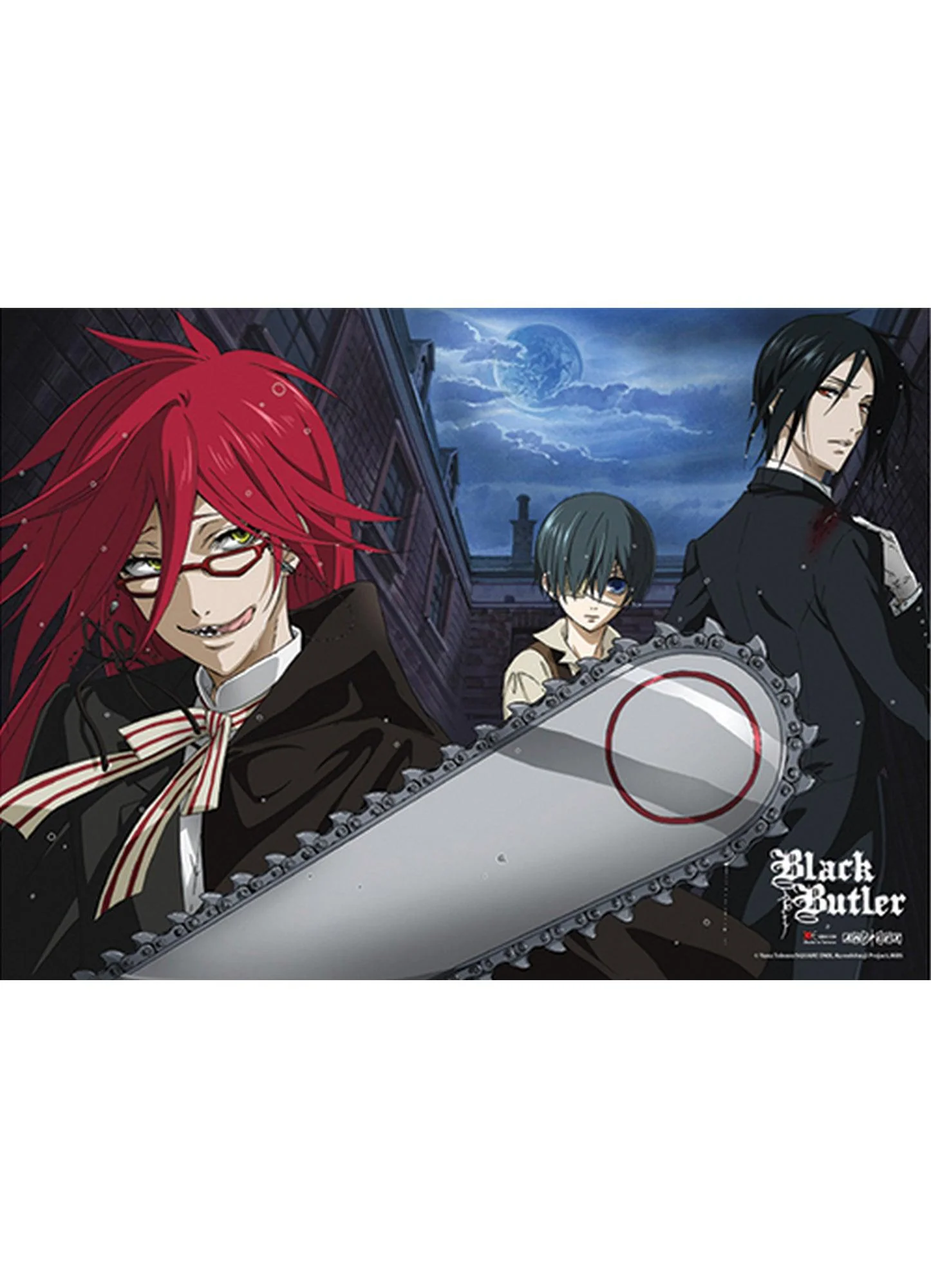 Black Butler - Grell Sutcliff Vs Sebastian Michaelis Special Edition Wall Scroll