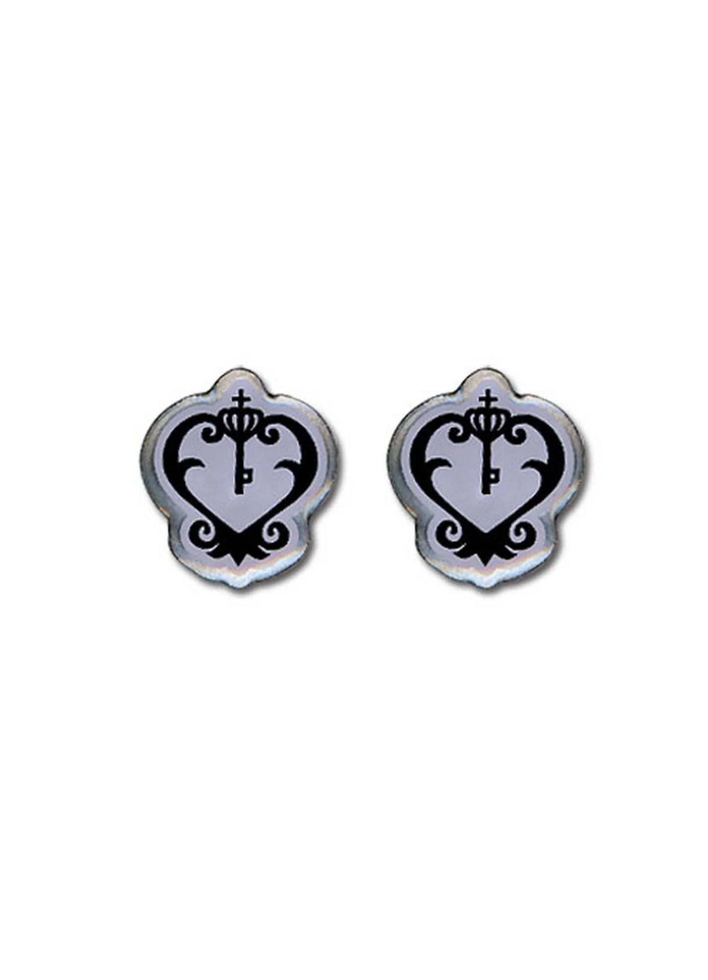 Black Butler - Sebastian Michaelis's Watch Emblem Earrings
