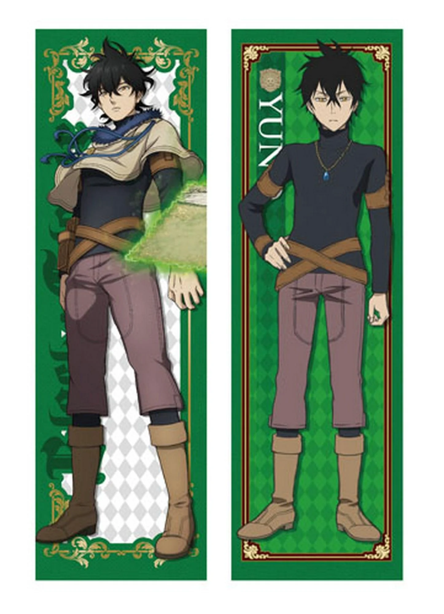 Black Clover - Yuno Body Pillow Case