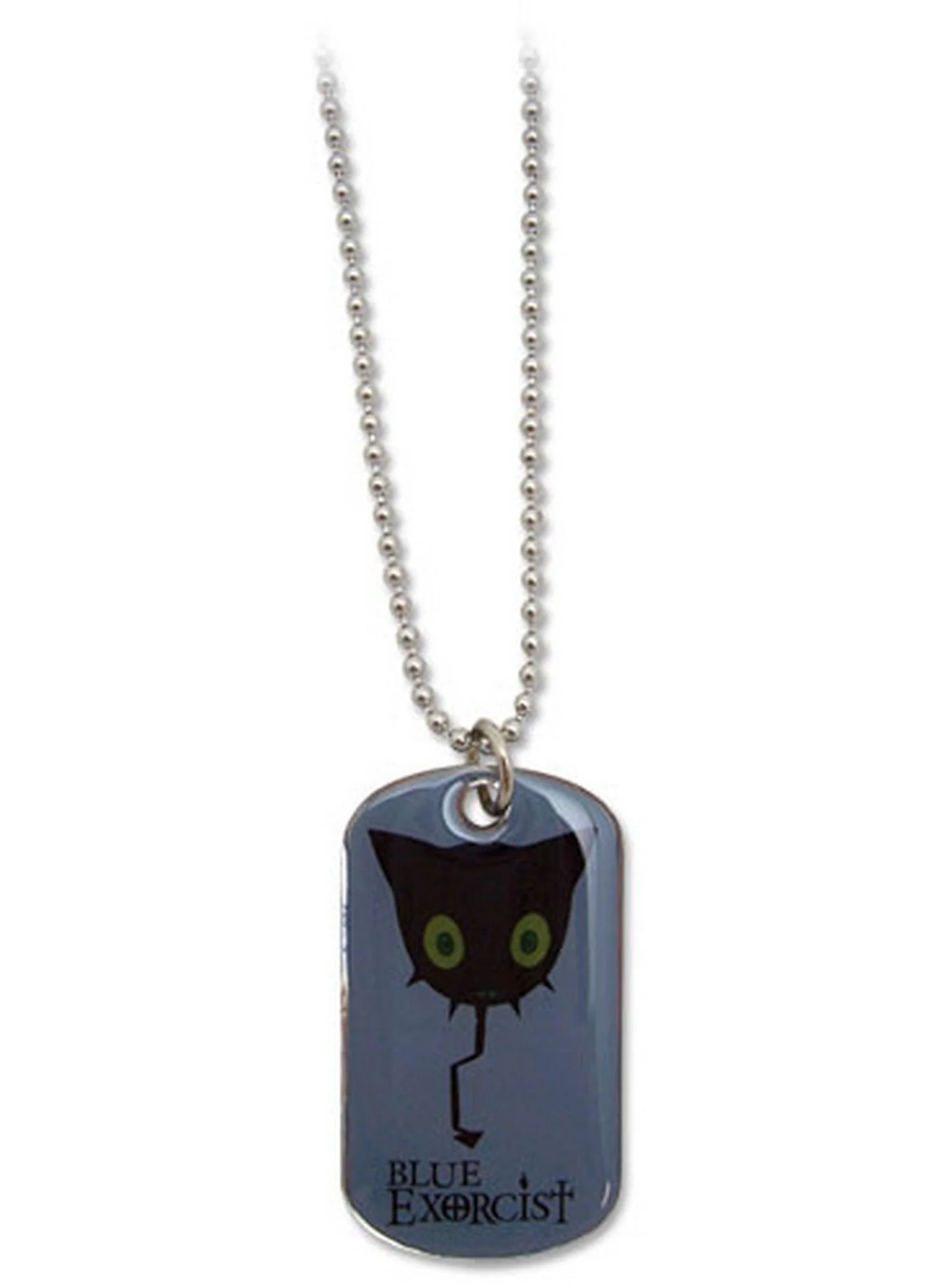 Blue Exorcist - Coal Tar Dog Tag Necklace