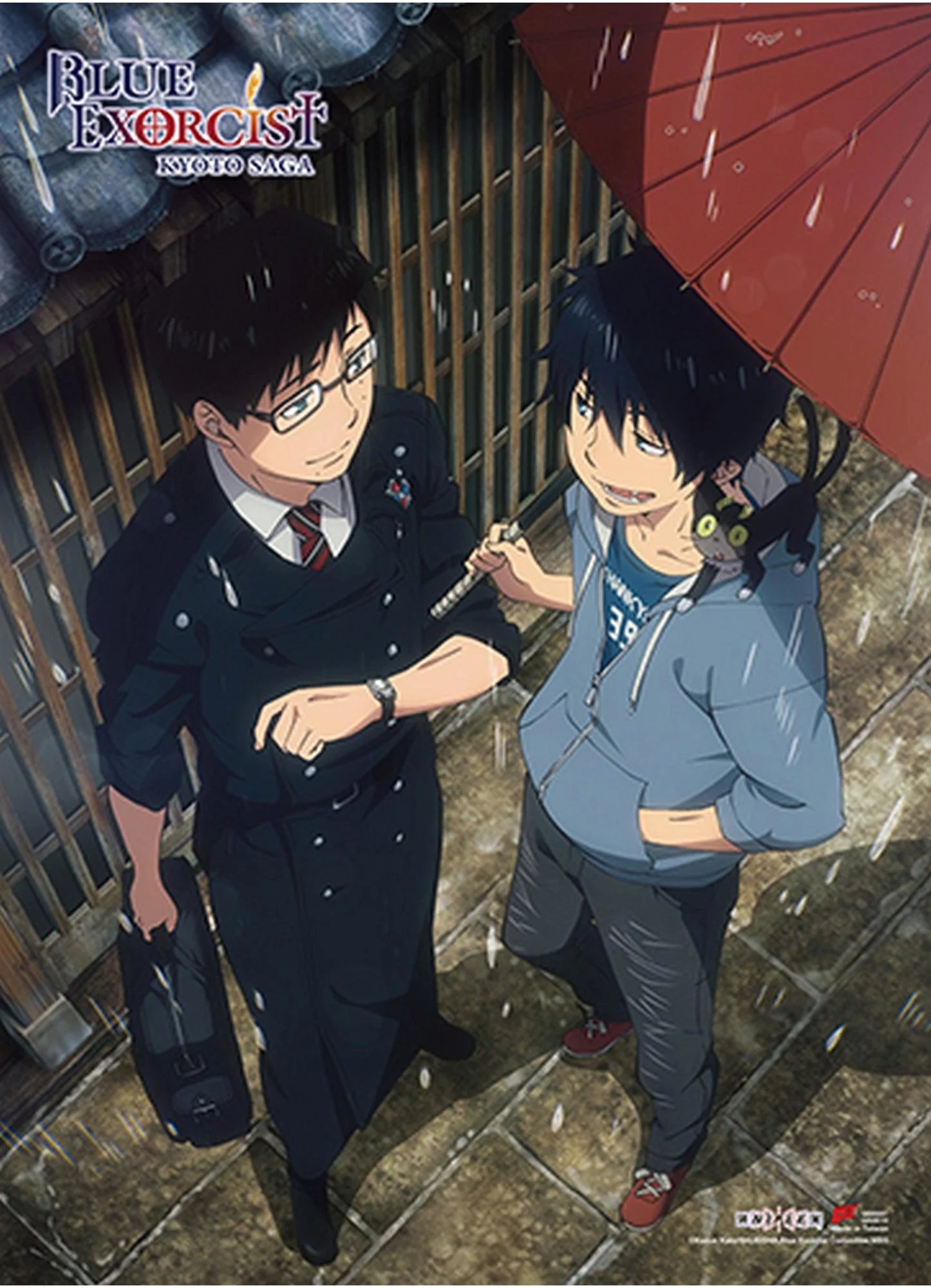 Blue Exorcist Kyoto Saga - Rin Okumura & Yukio Okumura 1 Wall Scroll