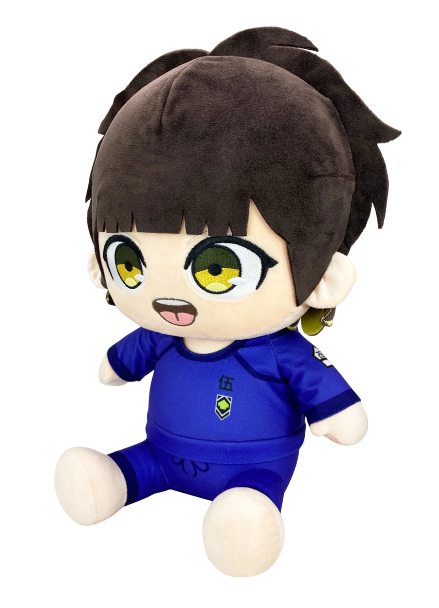 BLUE LOCK (COMIC) - BACHIRA MEGURU SWEATSHIRT SITTING POSE PLUSH 12" H - Image 2