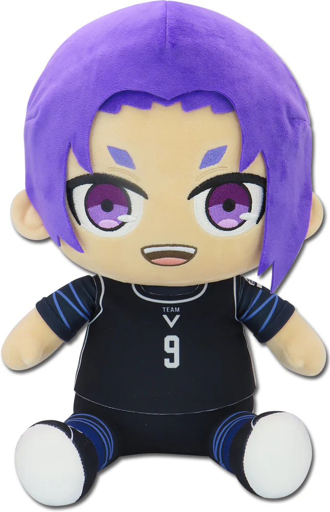 BLUE LOCK (COMIC) - MIKAGE REO TEAM V UNIFORM SITTING POSE PLUSH 12H"