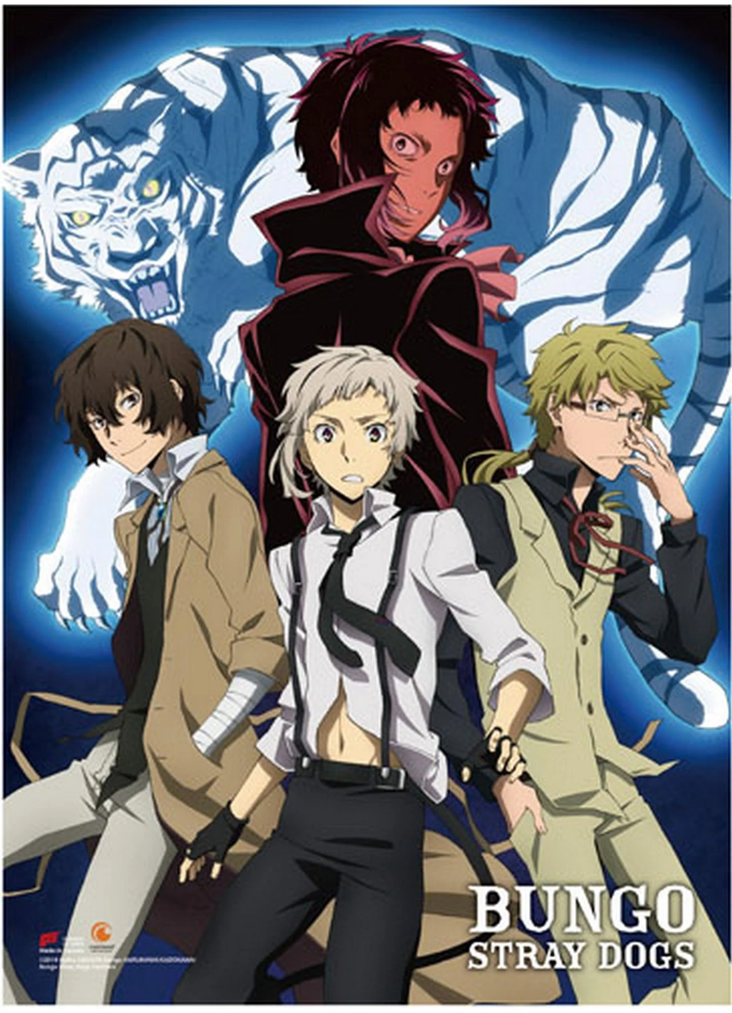 Bungo Stray Dogs Partners S1 - Group 2 Wall Scroll