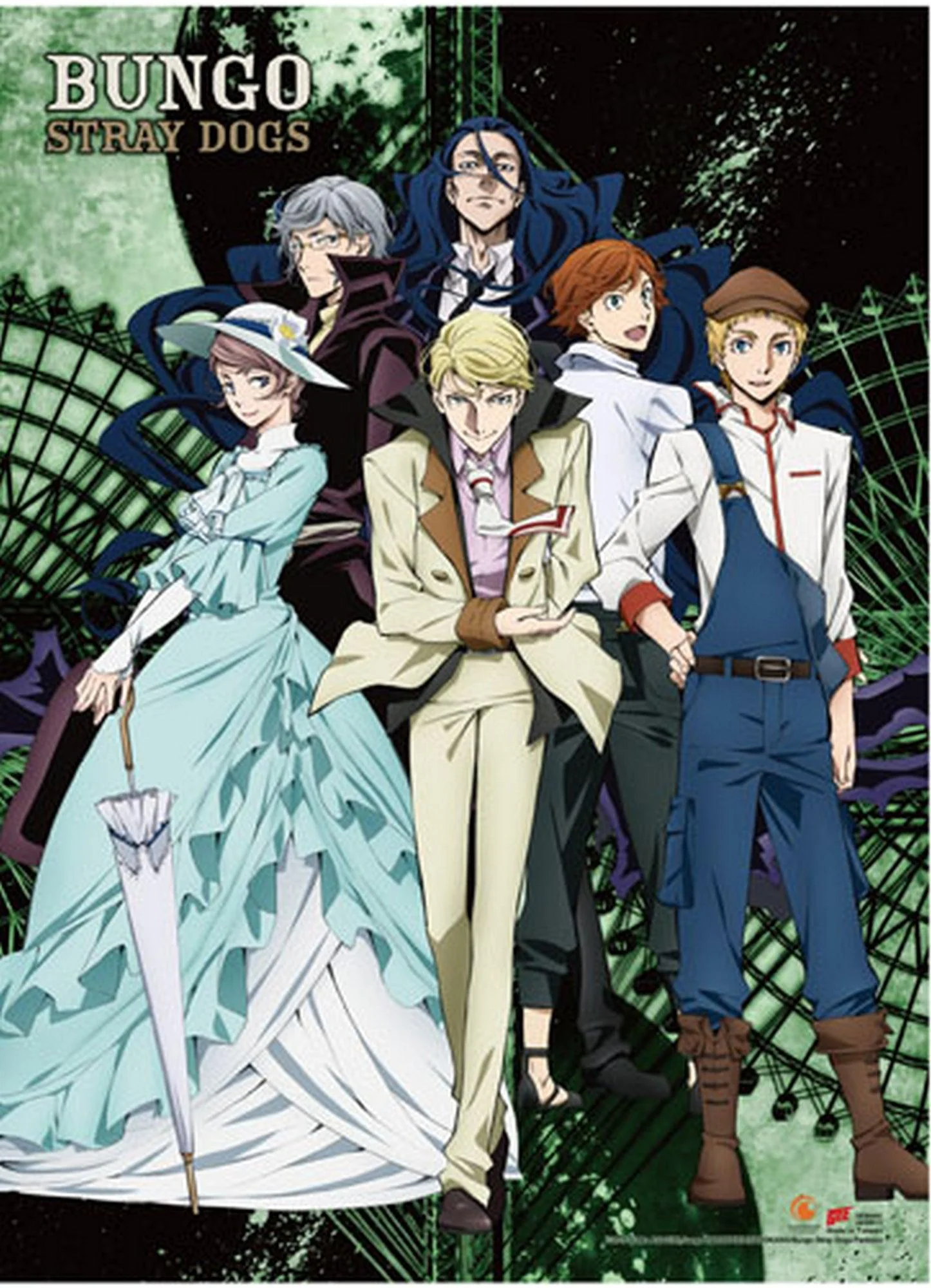 Bungo Stray Dogs Partners S2 - Key Art Wall Scroll