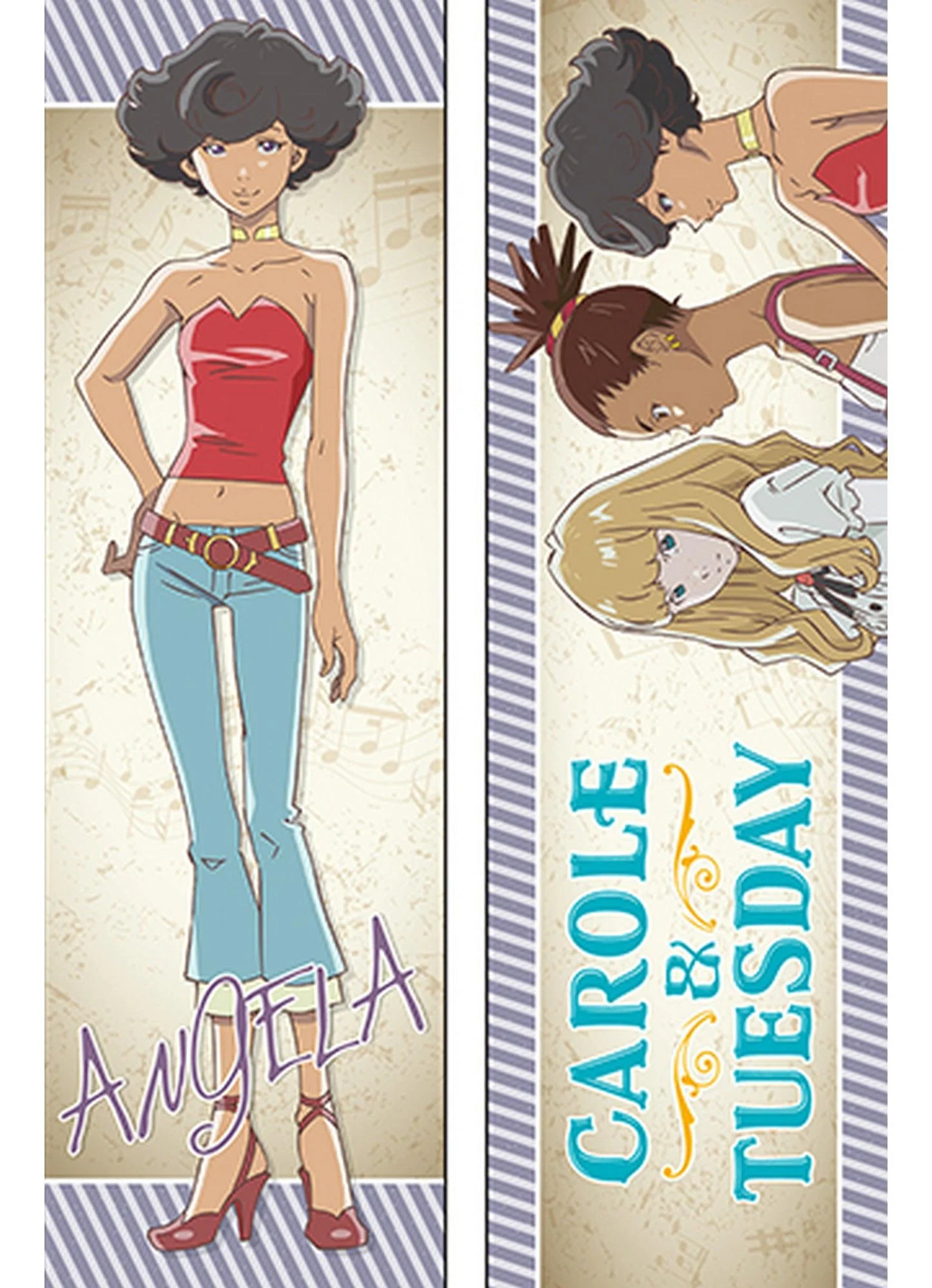 Carole & Tuesday - Angela Body Pillow