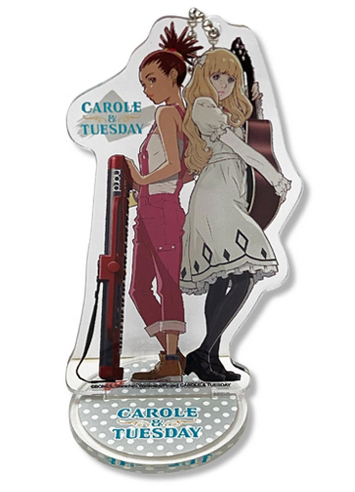 Carole & Tuesday - Carole & Tuesday Acrylic Keychain