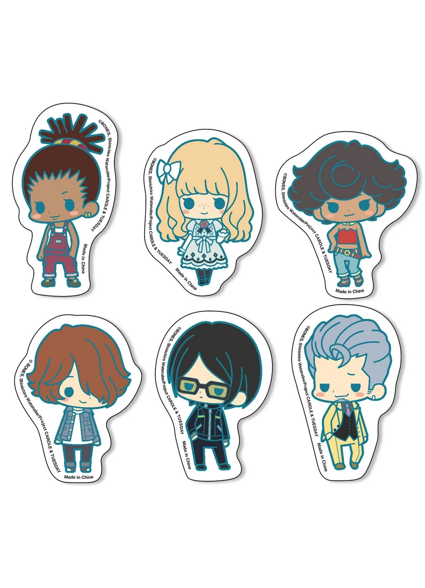 Carole & Tuesday - SD Die-Cut Sticker Set