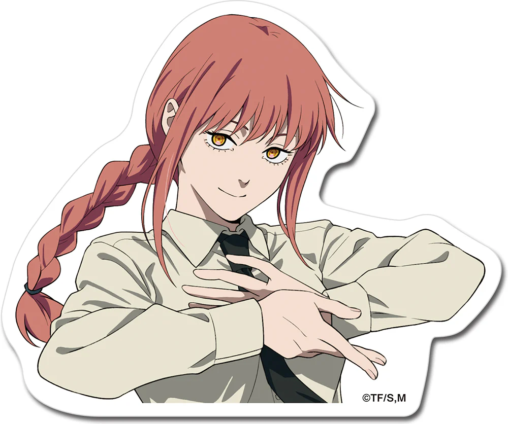 CHAINSAW MAN - MAKIMA CAR STICKER