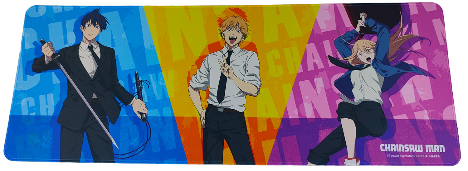 Chainsaw Man - Team Denji Mouse Pad 15.7"W x 35.4"H