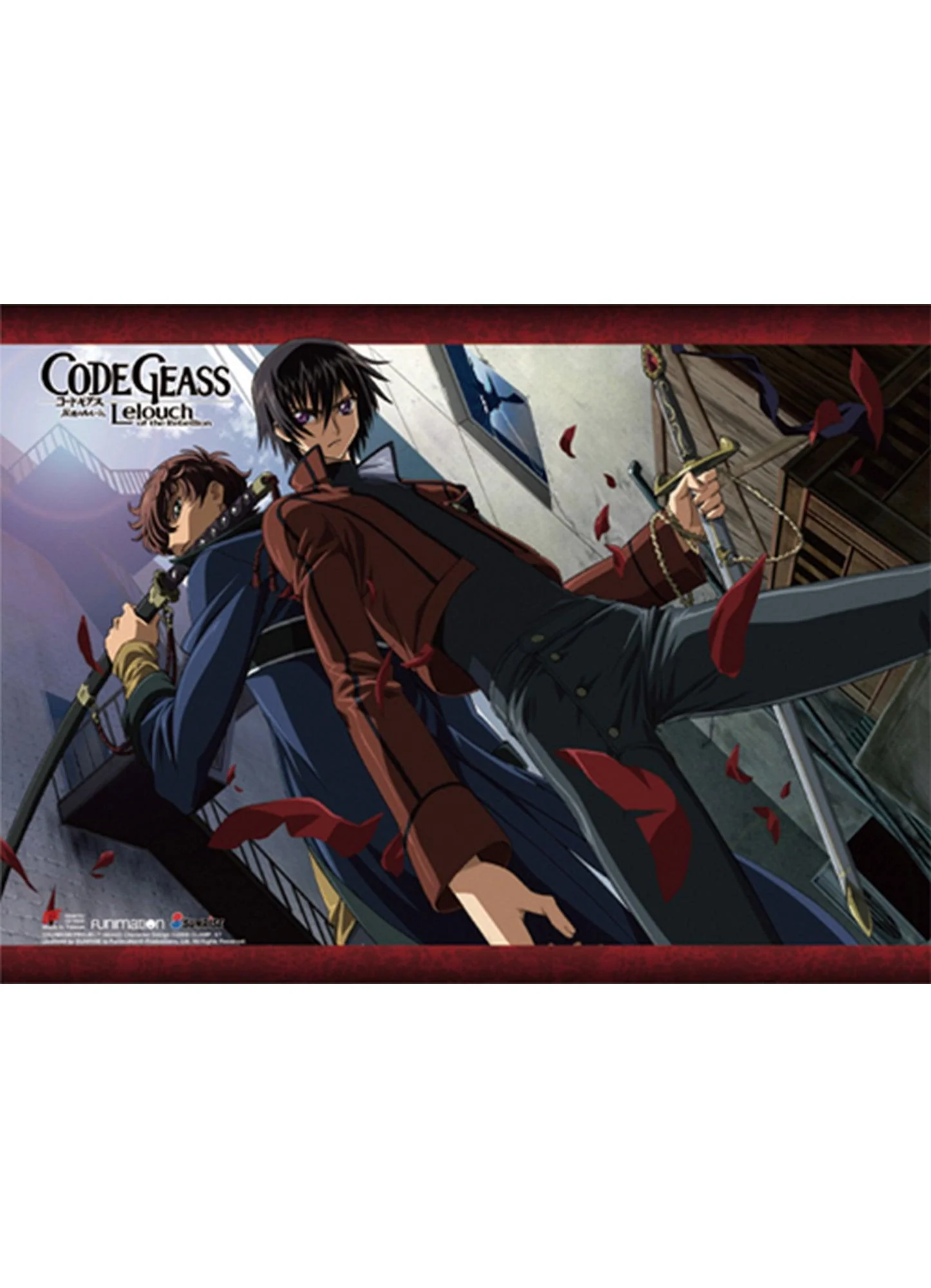 Code Geass S1 - Lelouch vi Britannia & Suzaku Kururugi 2 Wall Scroll