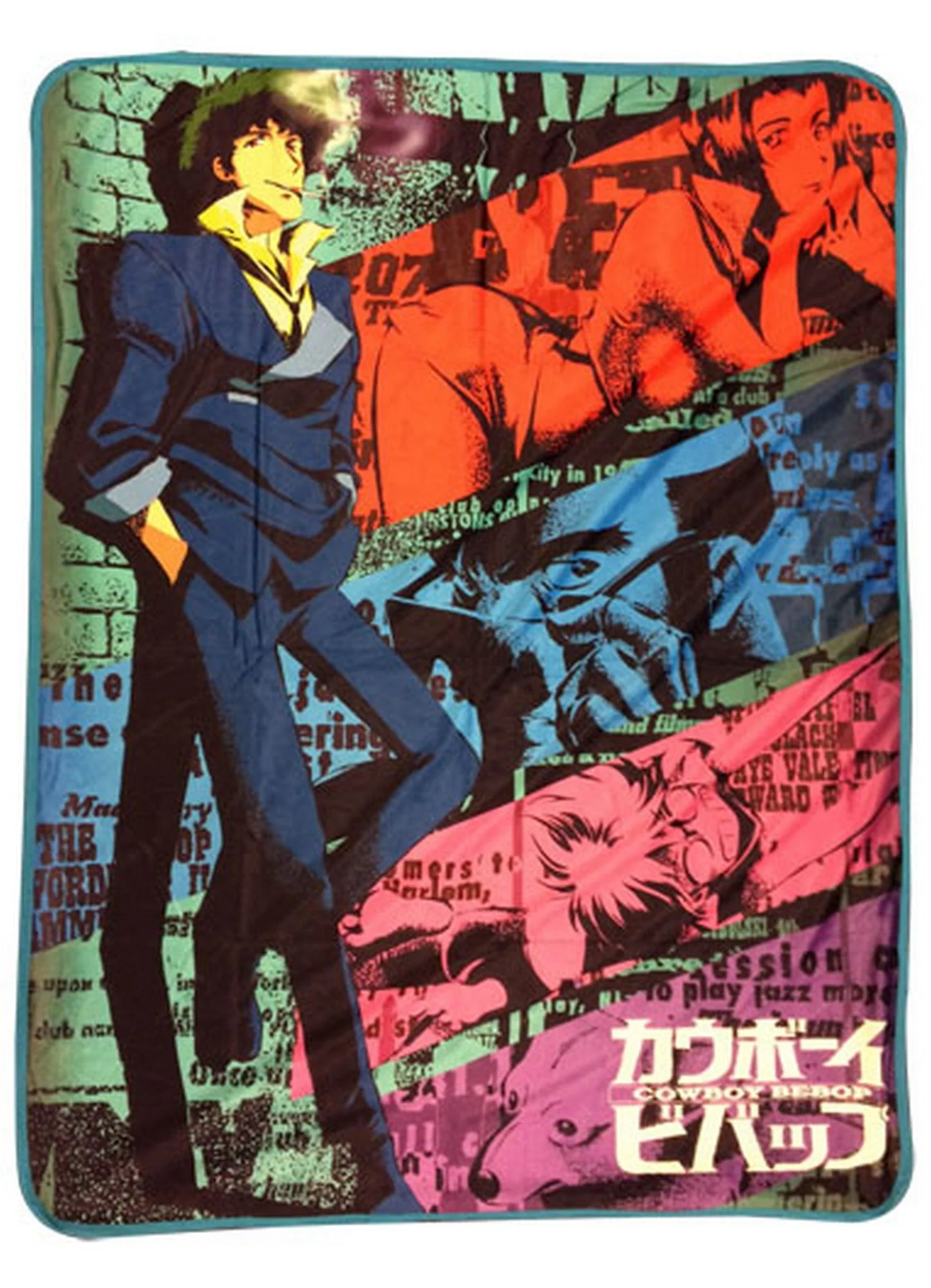 Cowboy Bebop - Spike Spiegel Sublimation Throw Blanket