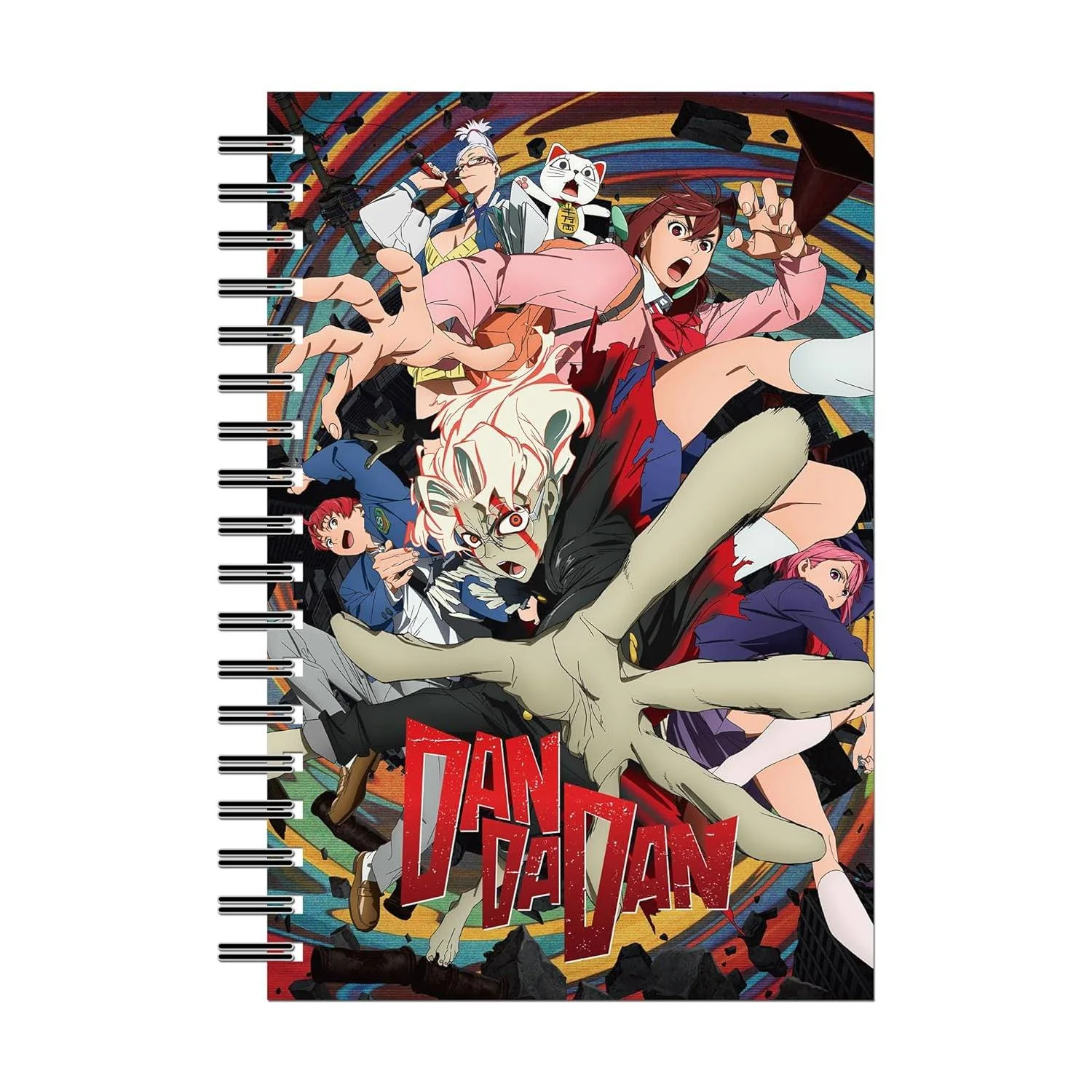Dan Da Dan - Key Art Notebook Spiral Bound