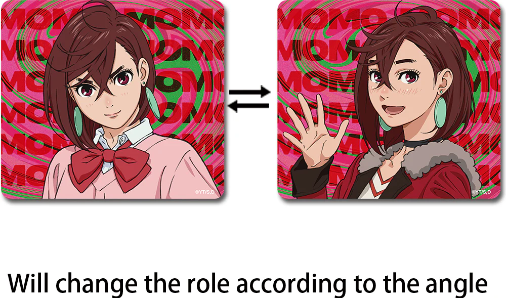DAN DA DAN - MOMO REFLECTIVE FACE CHANGING CAR STICKER