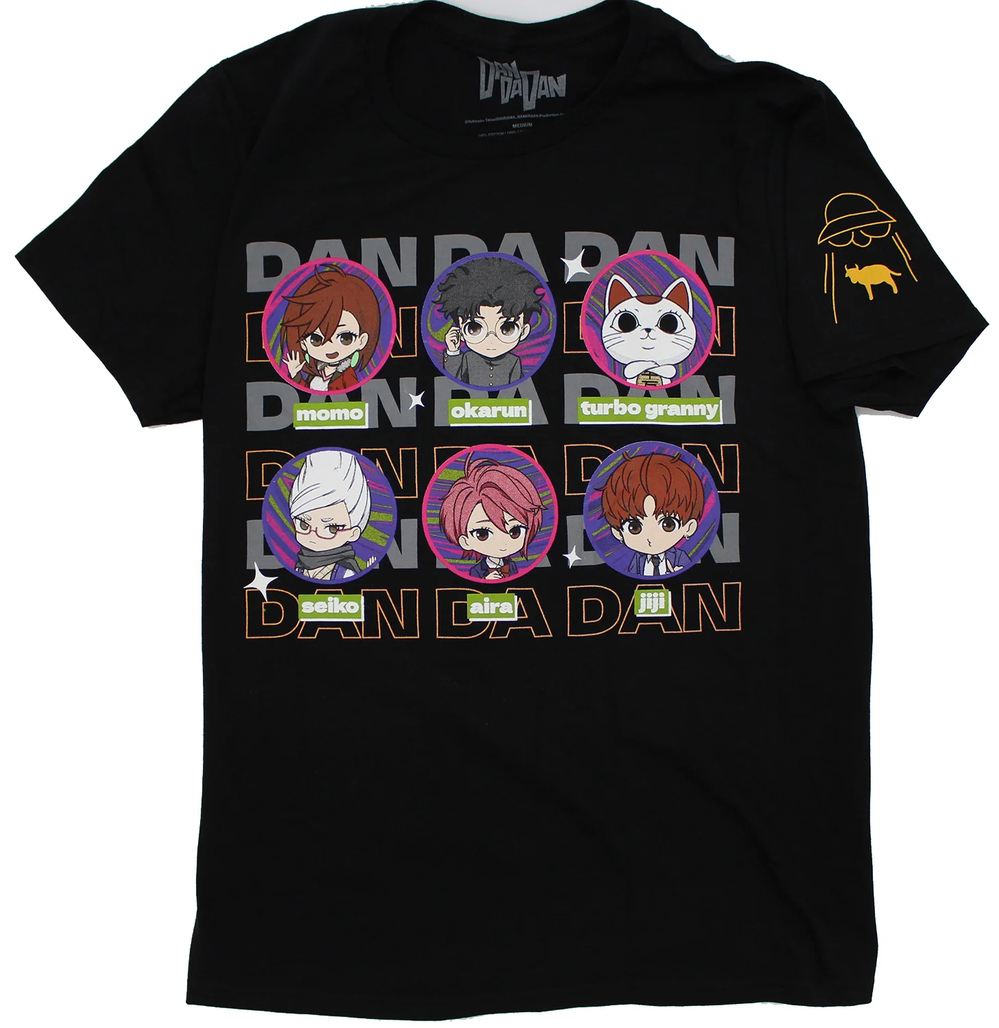 DAN DA DAN - SD GROUP BLACK MEN'S T-SHIRT