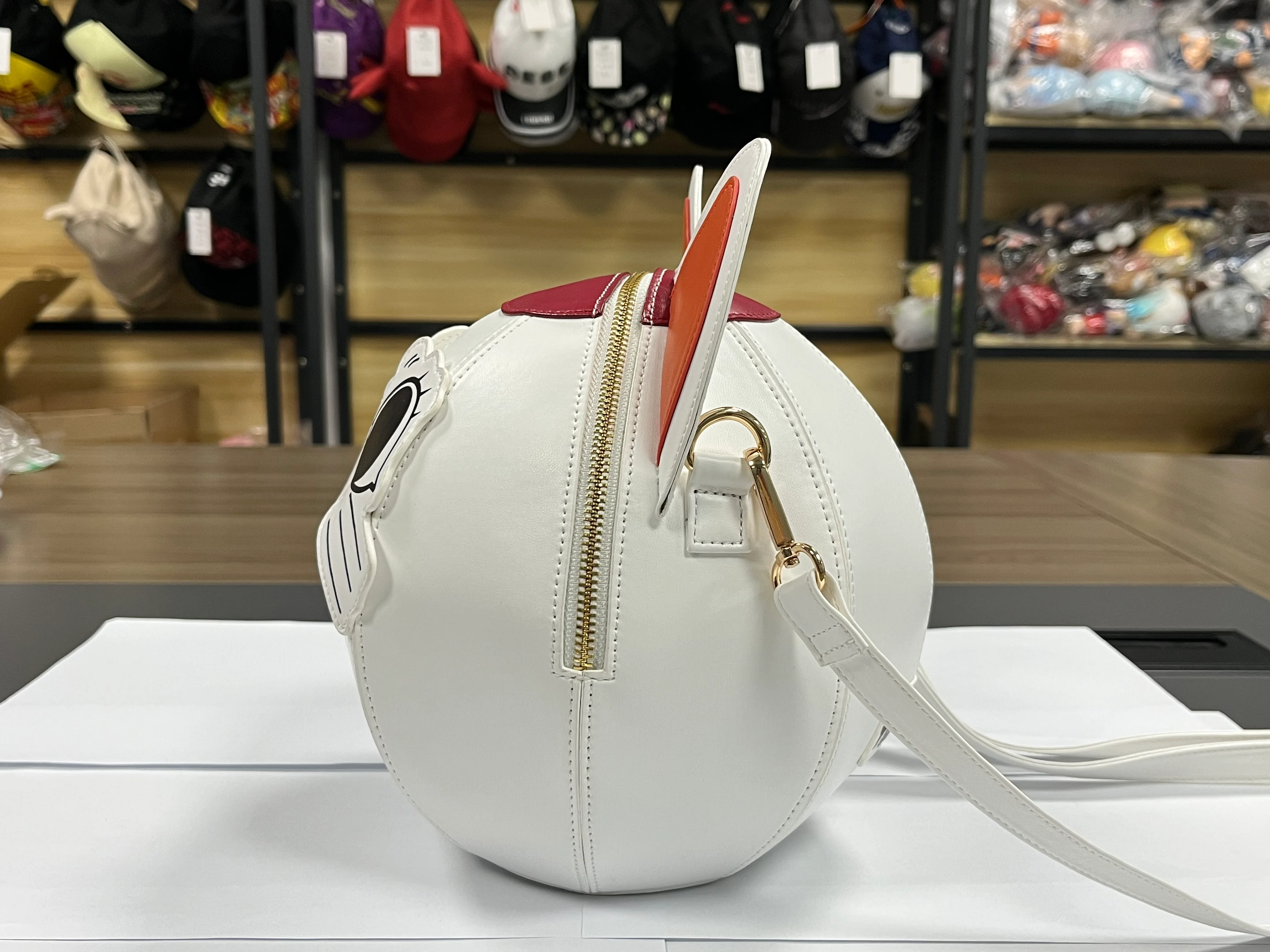 DAN DA DAN - TURBO GRANNY CAT HEAD CROSSBODY BAG_8" x 7.6" x 8" - Image 2
