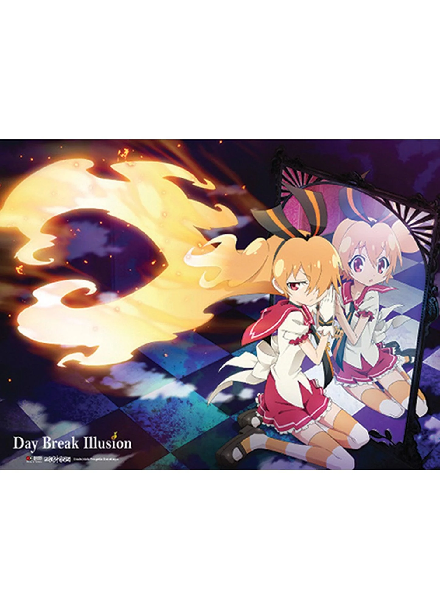 Day Break Illusion - Akari Taiyo Key Visual Fabric Poster