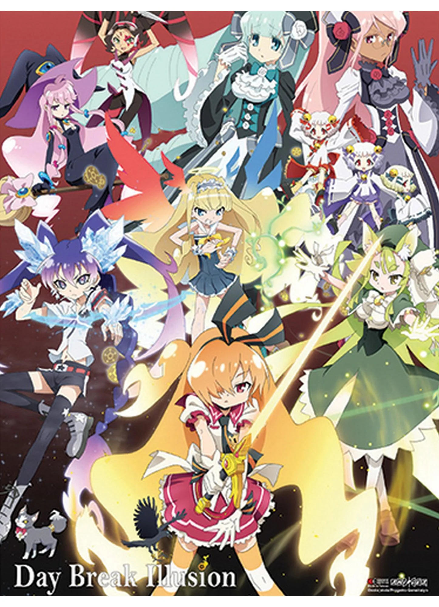 Day Break Illusion - Key Visual Fabric Poster