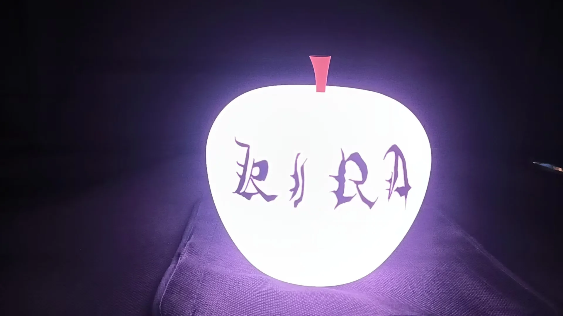 DEATH NOTE - APPLE LED TOUCH LAMP