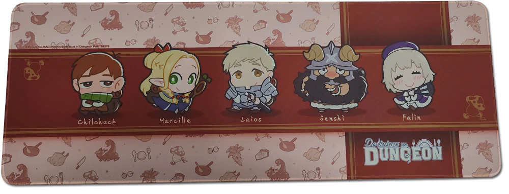 DELICIOUS IN DUNGEON - SD ART ICON MOUSE PAD