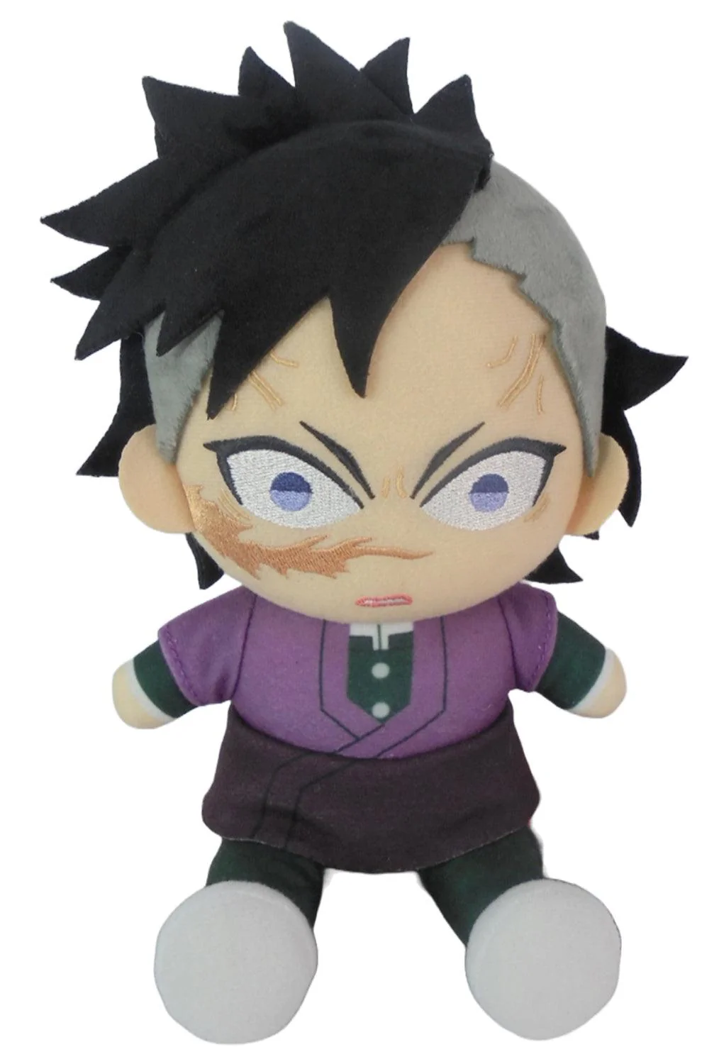 DEMON SLAYER - GENYA SHINAZUGAWA SITTING PLUSH 7"H