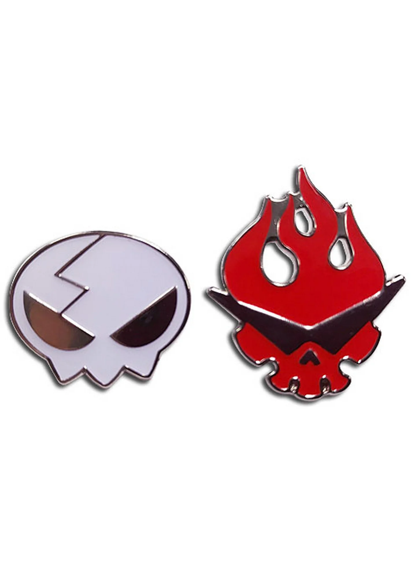Gurren Lagann - Dai Gurren & Yoko Littner Skull Pins (Set of 2)