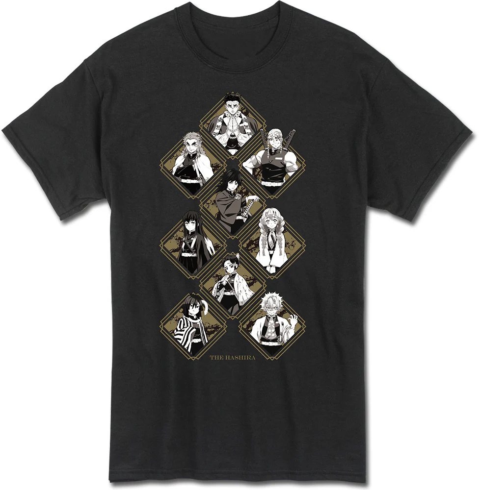 DEMON SLAYER - HASHIRA ICON GROUP MEN'S T-SHIRT