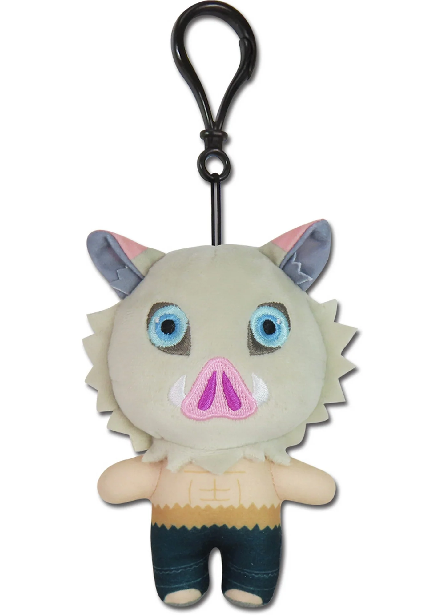 Demon Slayer - Inosuke Mini Plush w/ Snap Hook 4.5" H